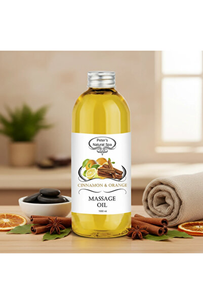 Peters Natural Spa Ulei de masaj profesional portocala și scortisoara 1000 ml...