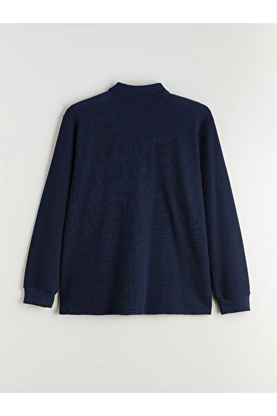 LC Waikiki Plus Size Polo Neck Men's Sweatshirt
