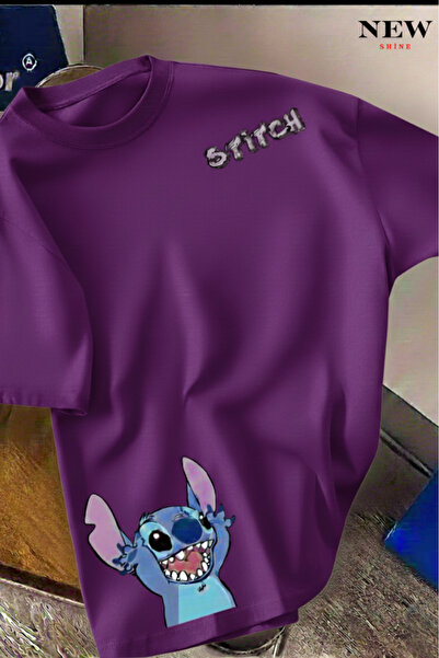 New Shine TRIOC UNISEX CU IMPRIMARE STITCH