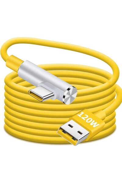 The Bros 120W Fast Charging Data Cable, USB C Cable 120W HyperCharge Turbo Ty...