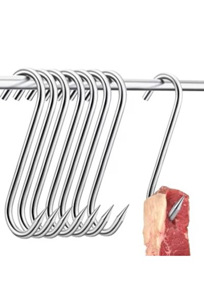 OEM Set 30 Carlige Tip S, Carlige Pentru Afumatoare Carne TRIOSTORE® Din Otel...