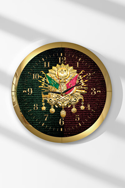 Zevahir Mobilya Dekorasyon Ceas de perete rotund din MDF cu tematică Otomană,...