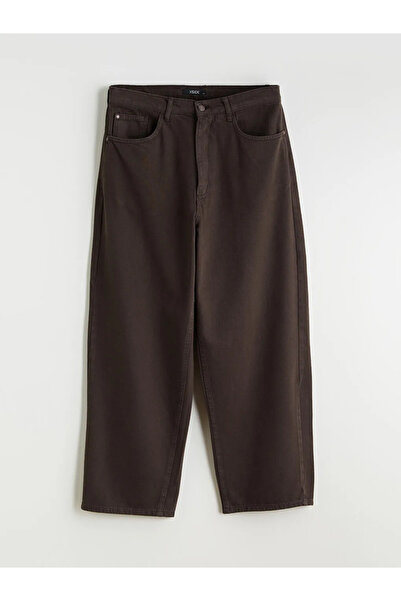 LC Waikiki Brown Loose Fit Men's Trousers