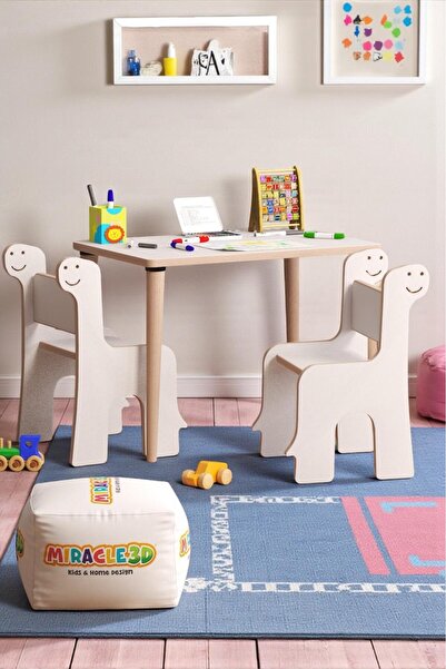 pazarauygun Çocuk Oyun Etkinlik Çalışma Masası Ve Sandalye, Aktivite Masası