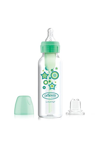 dr browns مجموعة بداية زجاجة الرضاعة الضيقة من دكتور براونز المضادة للمغص+