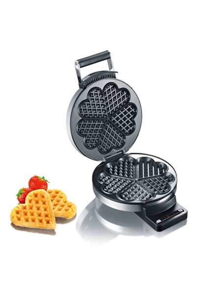 Graef Waffle Iron WA 80, Waffle maker, 900W, 6 speeds, Silver