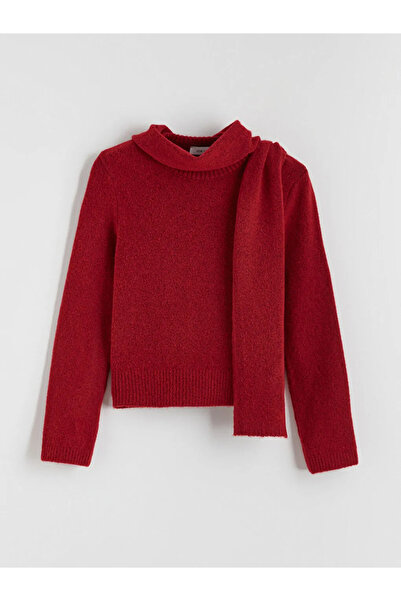 LC Waikiki Shawl Collar Women's Knitwear Sweater