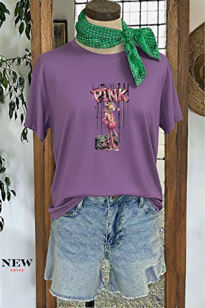 New Shine UNISEX IMPRIMAT PANTERĂ tricou