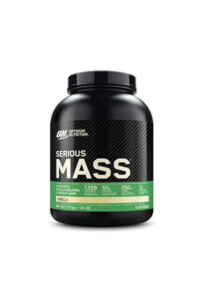 ON Optimum Nutrition Gainer ON Serious Mass whey protein powder - vanilla fla...