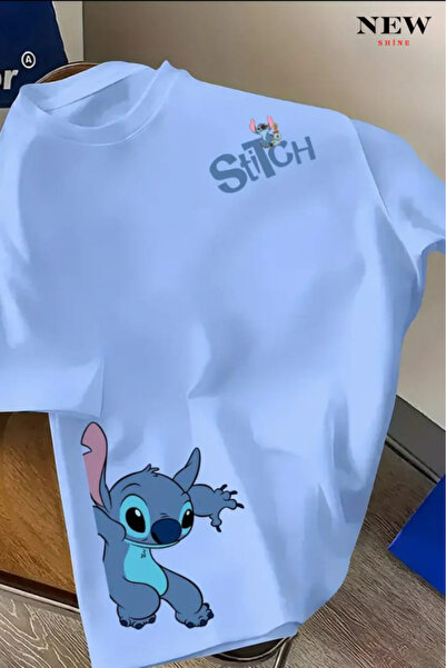 New Shine Stitch Printed Unisex T-Shirt