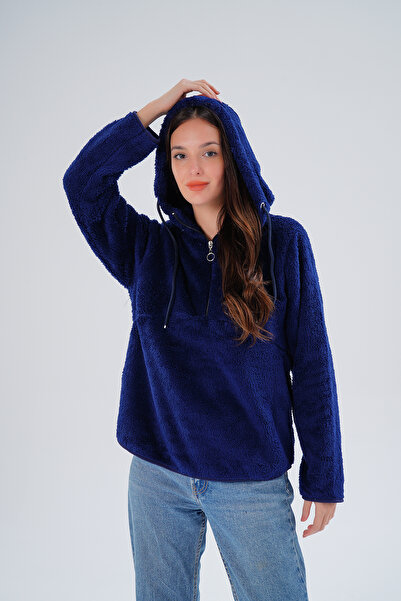 Paw Garage Women's Plus Size Wide Fit Wellsoft Fabric Hooded Sweat - Plush De...