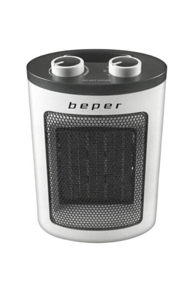 BEPER Ri.080, black/gray, 1500 w, ventilation function, adjustable thermostat