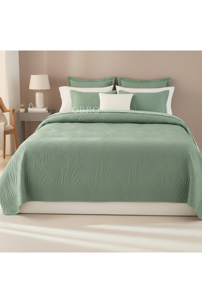 OBRO Double-Sided Quilted Bedspread – Durable, for Bed or Sofa, 220×240 cm, M...