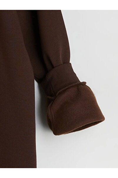 LC Waikiki Snoopy Printed Oversize Women's Thick Sweatshirt