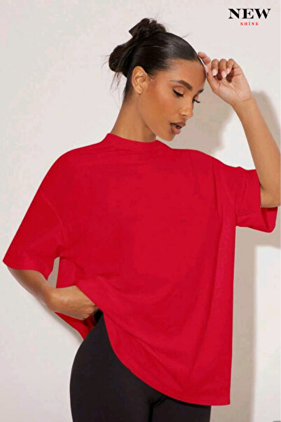 New Shine تي شيرت عادي للجنسين