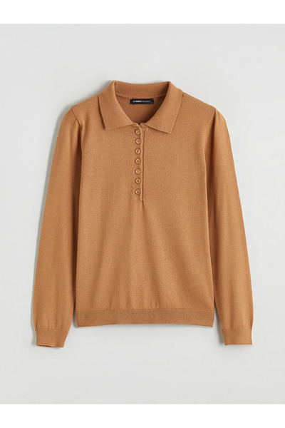 LC Waikiki Polo Neck Women's Knitwear Sweater