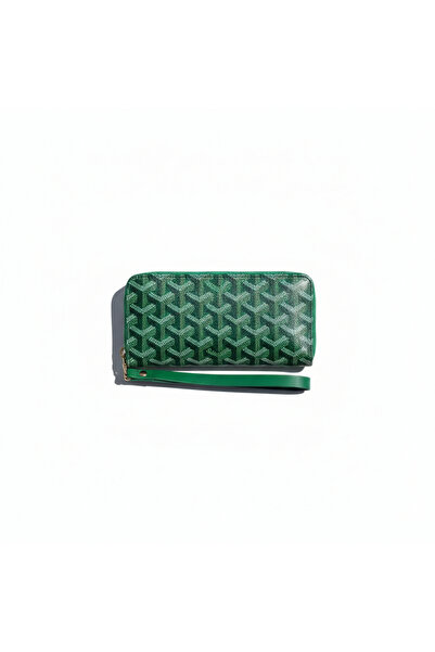 kaya wallet bag Yeşil Kadın Desenli Cüzdan Kredi Kartlık Bozuk Para Alanlı Ku...
