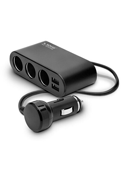 Savio Divizor priză brichetă auto 12/24V SA-024