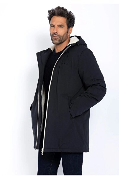 Schott NYC Men's navy blue winter jacket Bluster Schott