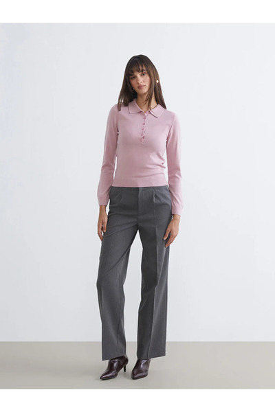 LC Waikiki Pulover de damă cu gât polo