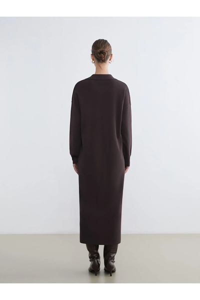 LC Waikiki Polo Neck Knitwear Dress