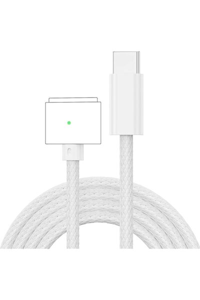 The Bros USB C to Mag-Safe 3 Charging Cable, 140W Charging Cord Compatible wi...