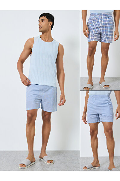 Styli Pack of 2 - Men Woven Boxers