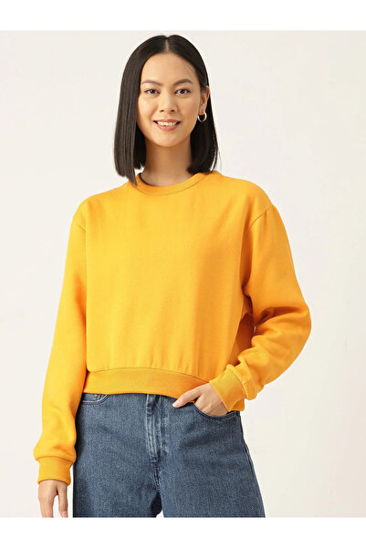 RUE COLLECTION By Styli Solid Sweatshirt