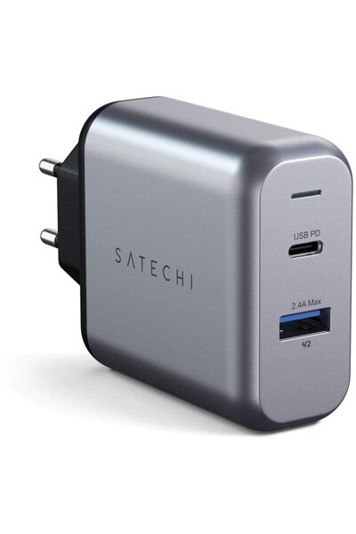 Satechi Dual-port 30W Gri spatial