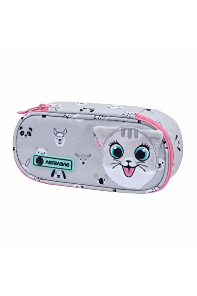 Astra school pencil case, unequipped, Cute Kitty collection