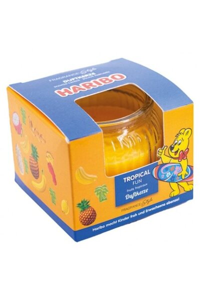 Maoam Haribo Scented Candle 85g - Tropical Fun