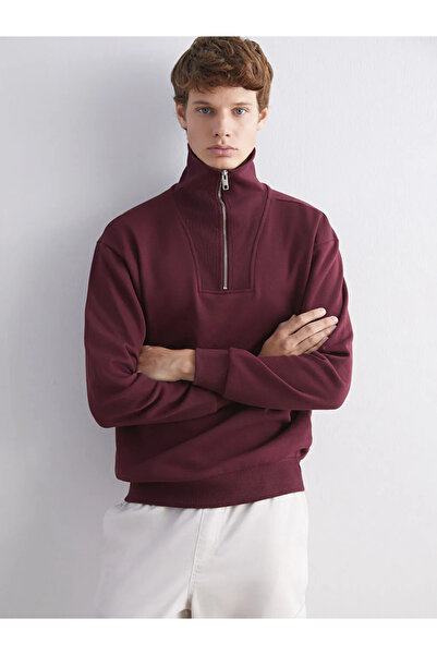 LC Waikiki Sweatshirt - Bordeaux - Casual