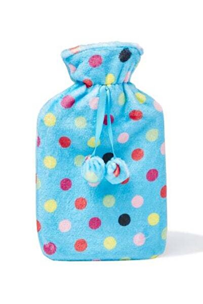 3W Healthcare 3WA-FLC-CYN-0081 HOT WATER BOTTLE 1L - FLEECE COVER CYAN
