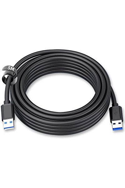 The Bros Long USB A to USB A Cable 3M 5M, USB 3.0 Male to Male 5Gbps Data Tra...