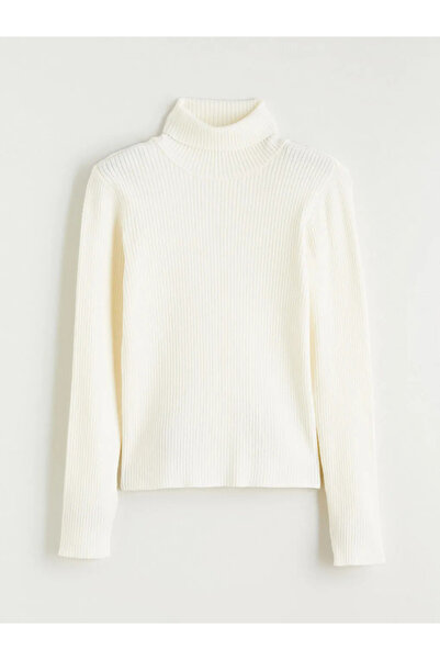 LC Waikiki Pulover tricotat pentru fete cu guler