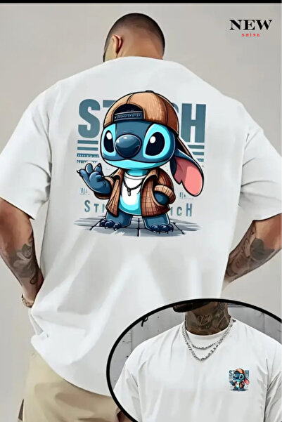 New Shine Stitch Printed Unisex T-Shirt