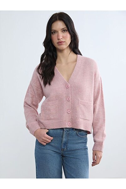 LC Waikiki V-Neck Women's Knitwear Cardigan