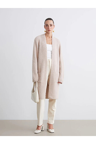 LC Waikiki Shawl Collar Women's Knitwear Cardigan