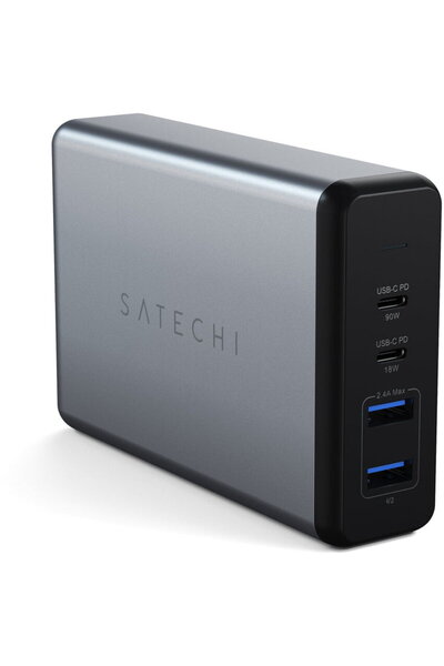 Satechi 2x USB-C and 2x USB-A 108 W grey