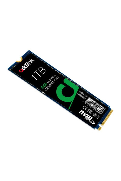 ADDLINK S68 1TB 3100/1700 MB/s M.2 PCIe GEN3x4 NVMe SSD AD1TBS68M2P