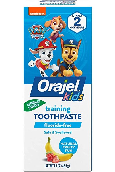 Orajel معجون أسنان تدريبي للأطفال الصغار بنكهة الفواكه المشكلة 1.5 أونصة