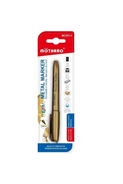 MOTARRO قلم تحديد معدني MC003-2، قلم تحديد دائم للمعادن، قلم تحديد صناعي مقاو...