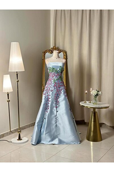 vanus fashion 6344-Long evening dress