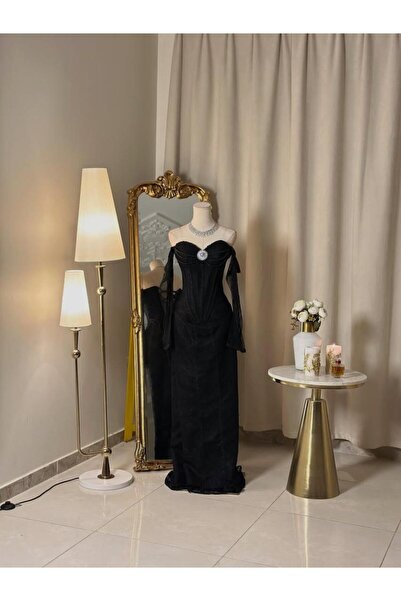 vanus fashion 6527-Long evening dress