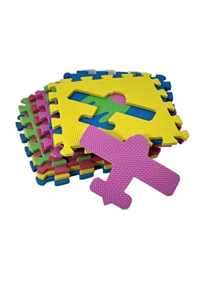 GHAND et 10 Covorase Puzzle din Spuma cu Vehicule, 30×30 cm, Culori Vesele, I...