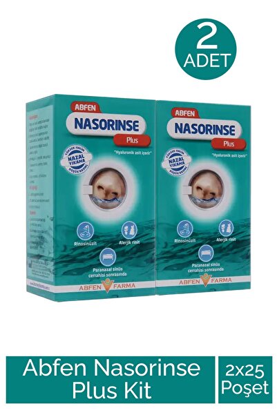 Abfen Farma Abfen Nasorinse Plus Kit 25 Poşet 2 Adet