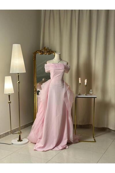 vanus fashion 6312-فستان سهرة طويل