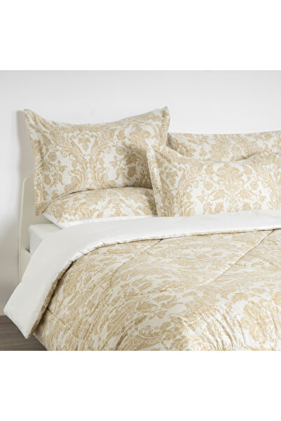 Boutique Blanche 4Pcs 100% Cotton Comforter Set, Twin 220*160Cm