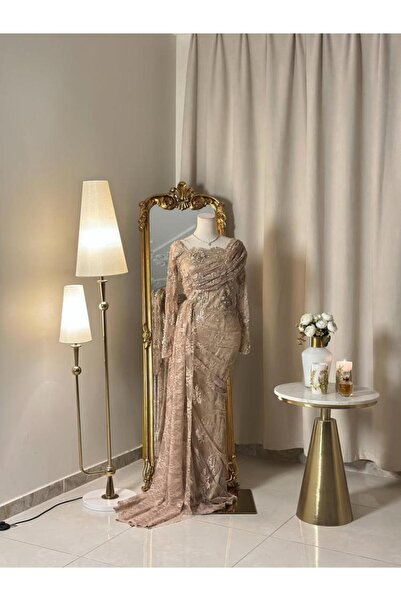 vanus fashion 6521-Long evening dress