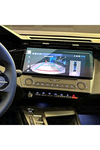 ael-tech واقي شاشة نانو متوافق مع نظام الملاحة مقاس 10 بوصات لسيارة بيجو 408 ...